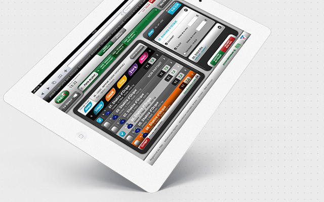 Graphic Design portfolio mobile website and iPhone iPad Application
